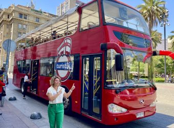 Hop on Hop off: o ônibus de turismo de Santiago do Chile